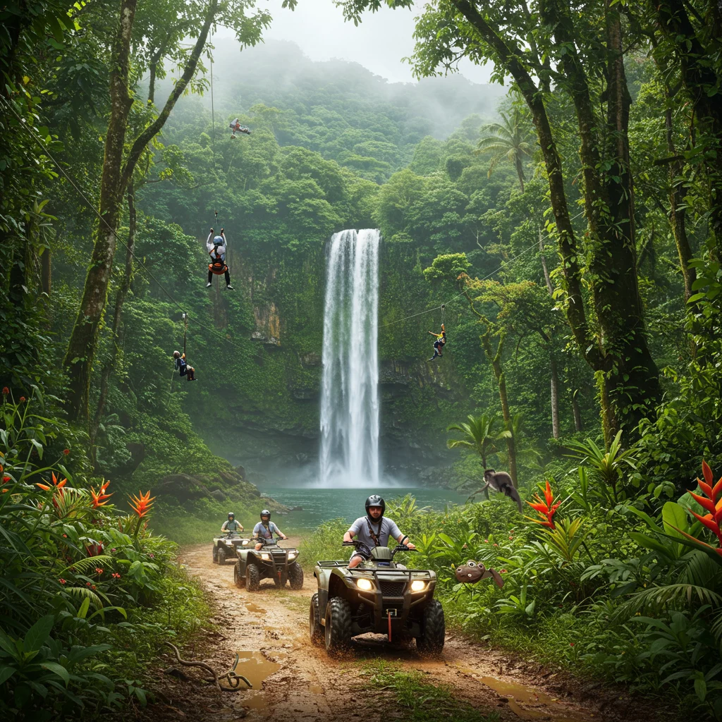 Combining ATV Tours with Other El Yunque Activities