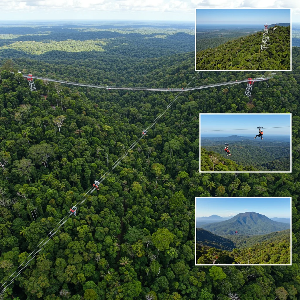 Comparing the World's Largest Zipline to Other Famous Ziplines