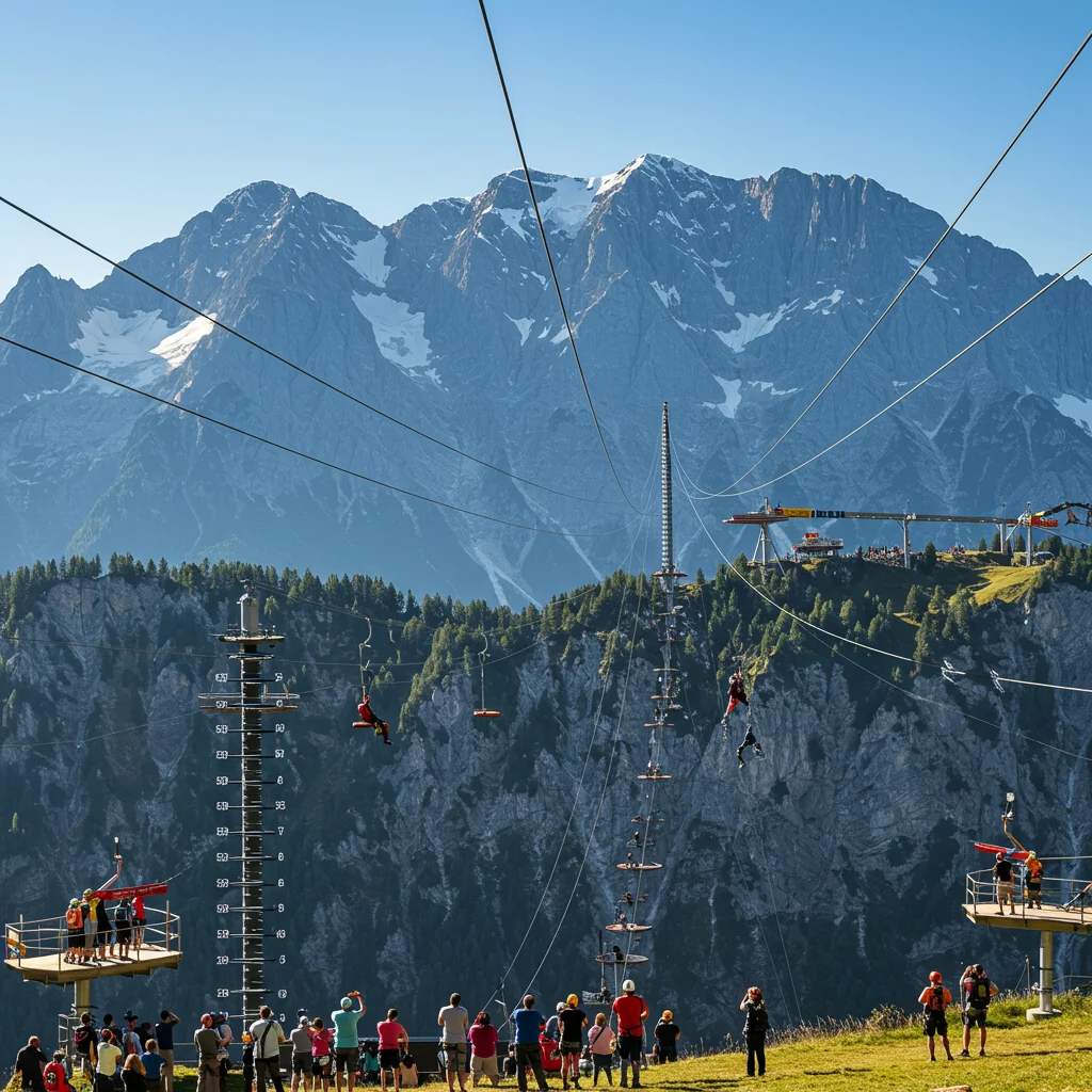 Comparing the World's Longest Zipline to Other Record Holders