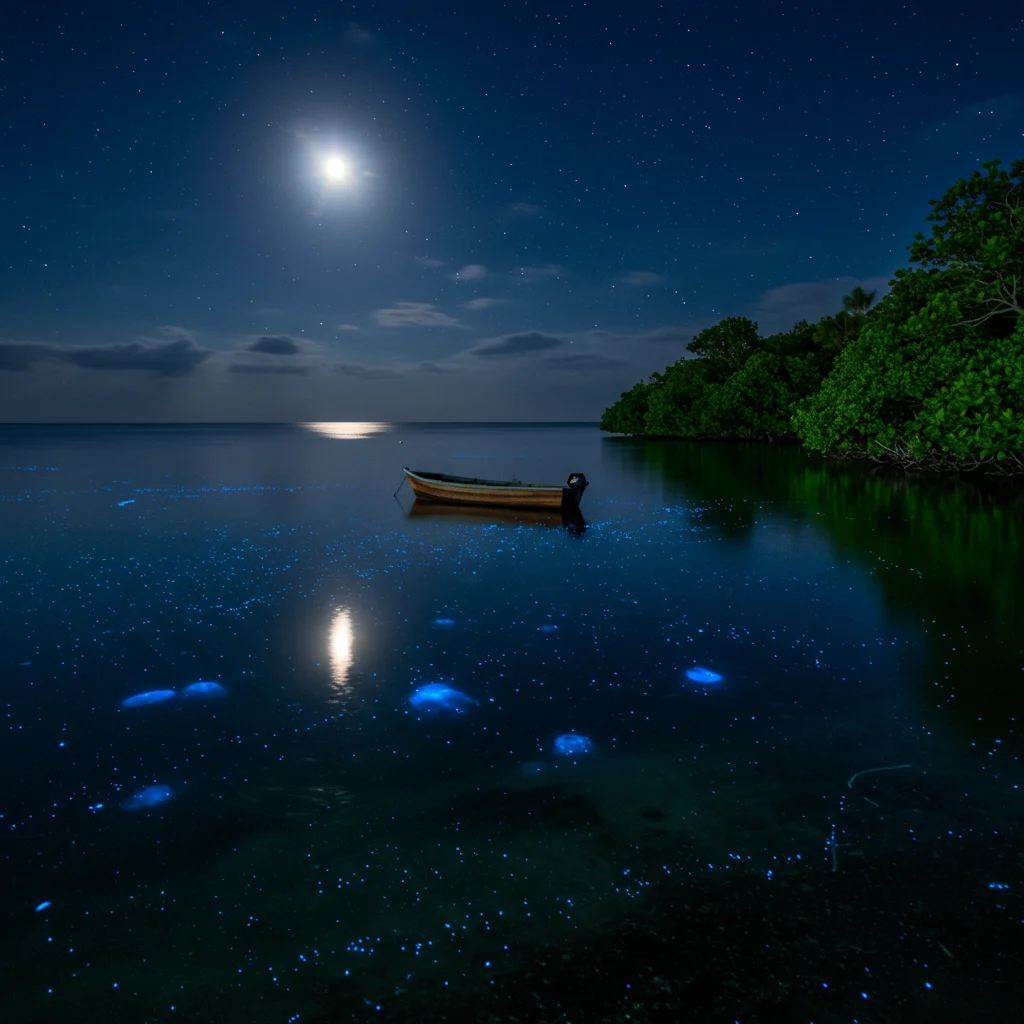 Conservation of Bioluminescent Bays