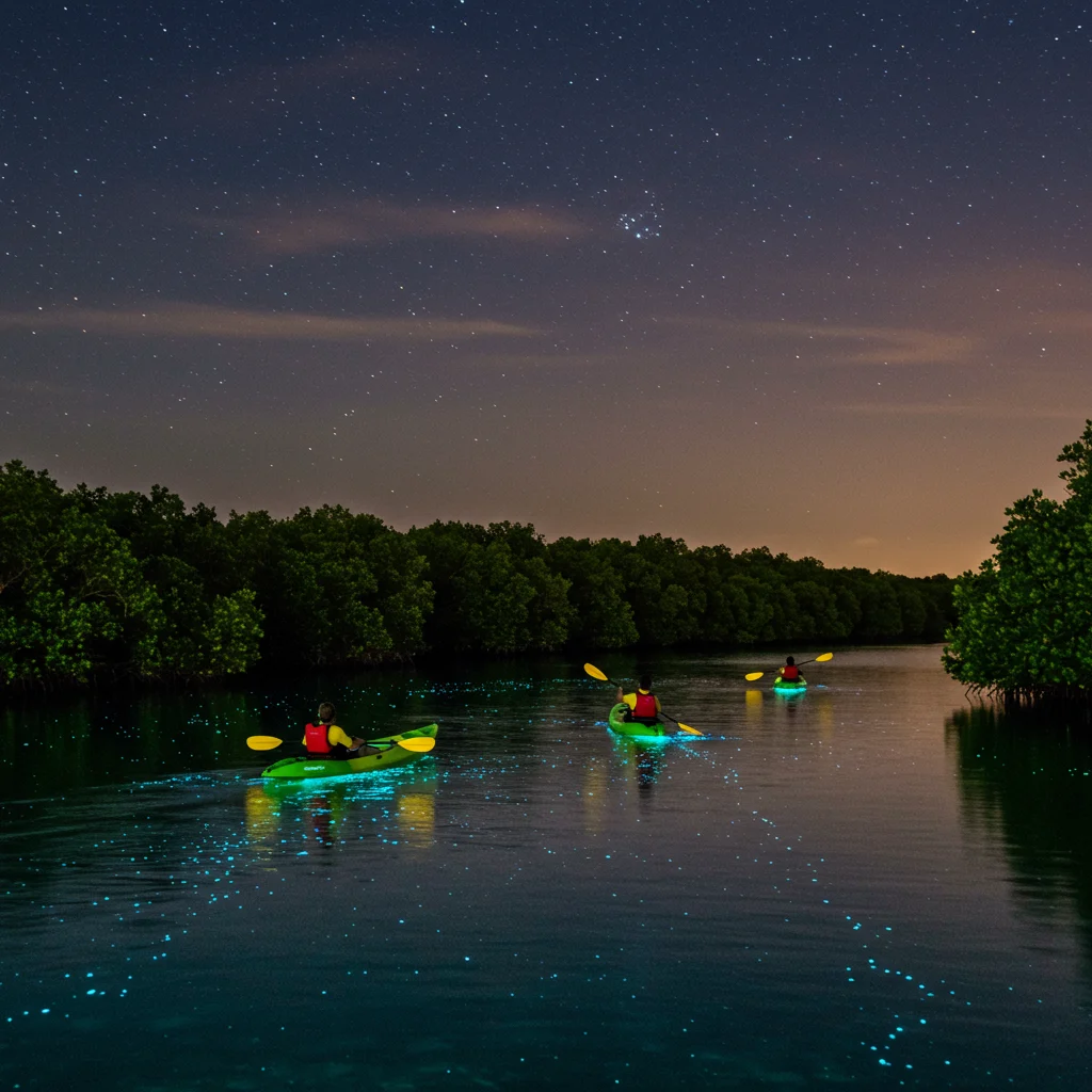 Eco-Friendly Kayaking: How to Protect Puerto Rico’s Bioluminescent Bays