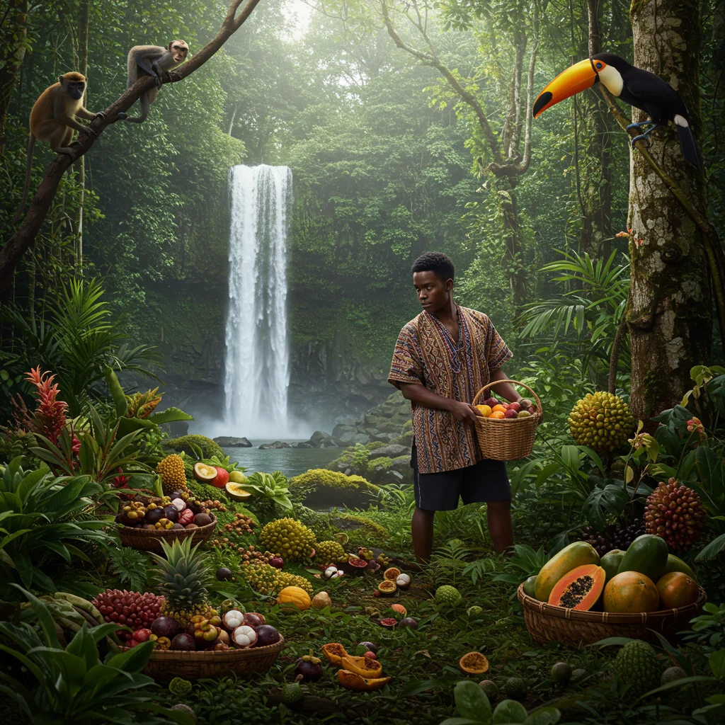 Edible Surprises: Foraging and Rain Forest Cuisine