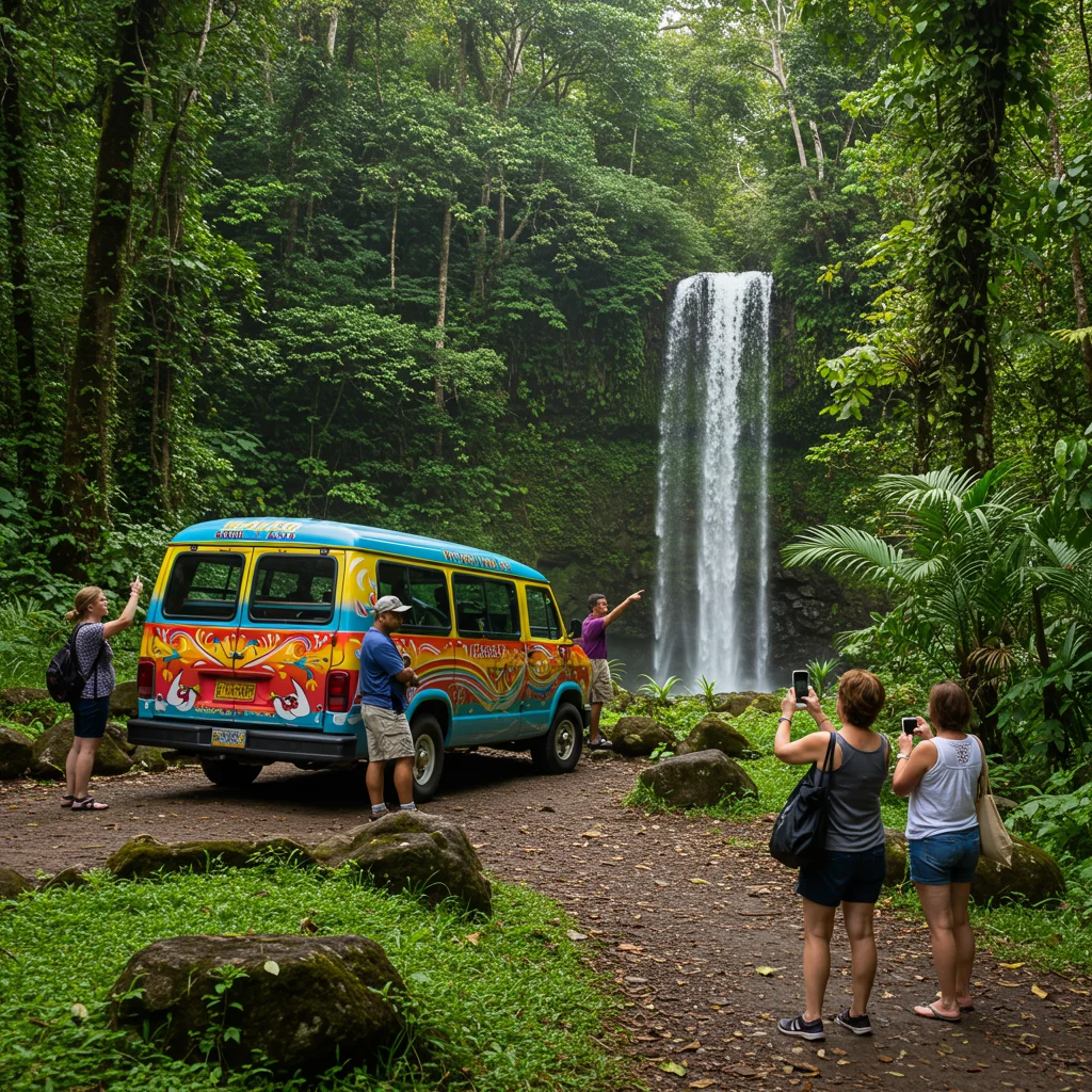 Exploring Puerto Rico with a Van and Driver