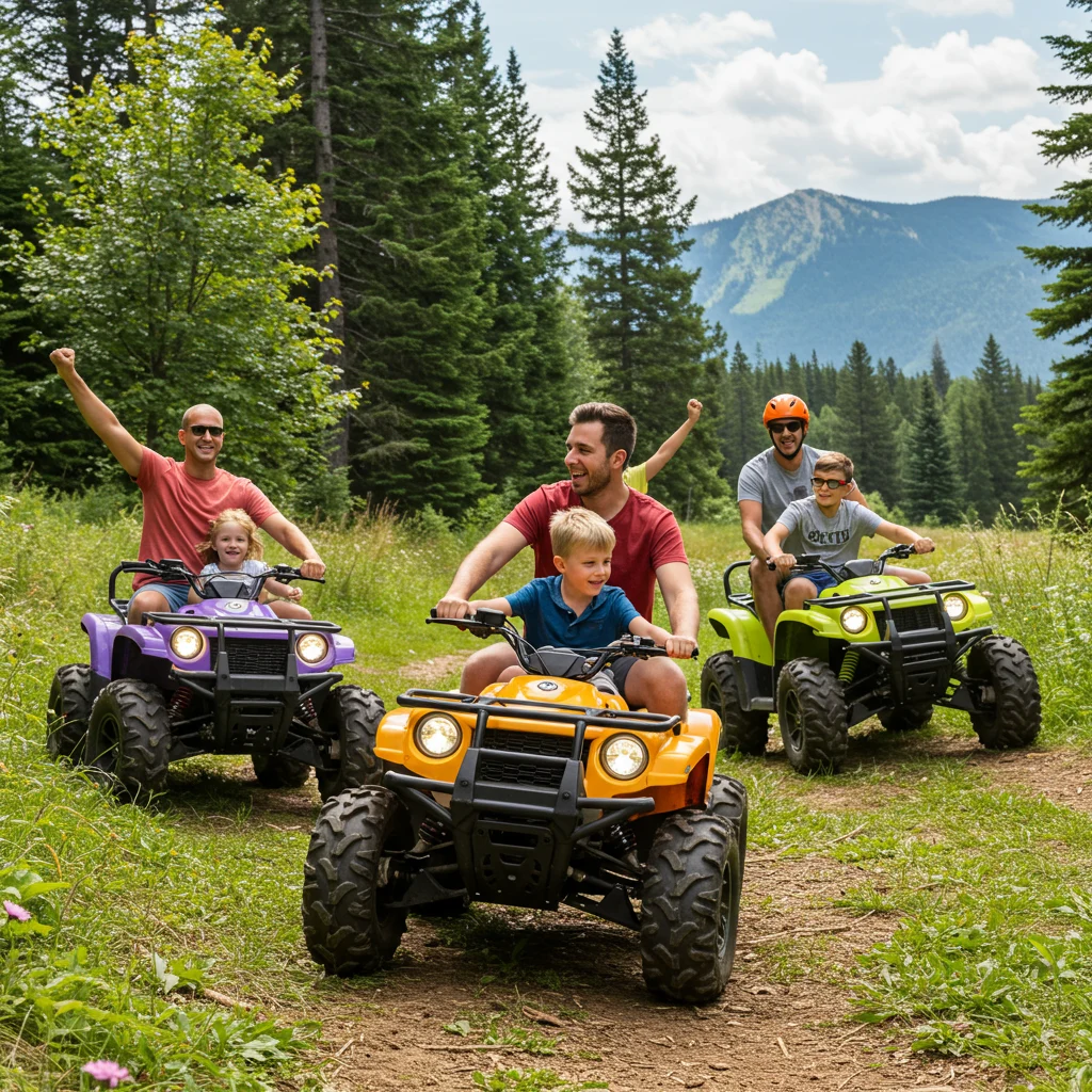Family-Friendly Four Track Adventures