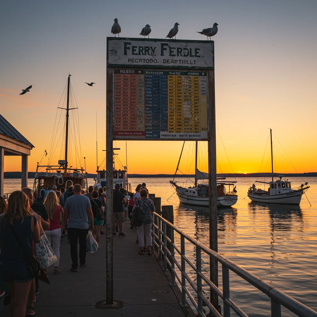 Ferry Schedules and Timetables