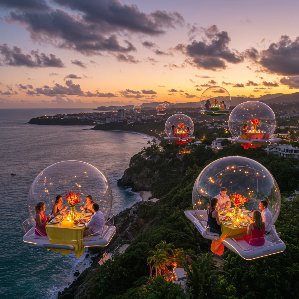 Flydining Puerto Rico for Celebrations