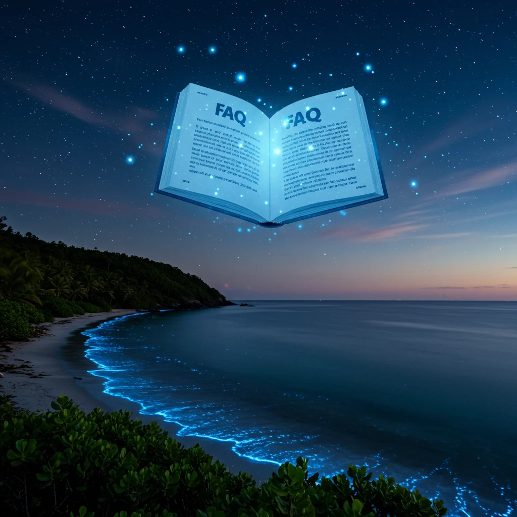 Frequently Asked Questions About Bioluminescent Bays