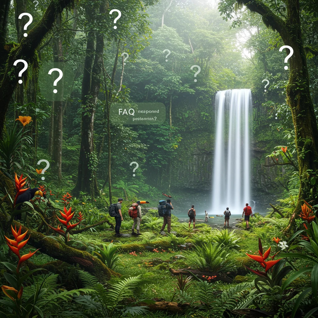 Frequently Asked Questions About Guided Rainforest, Waterfall, Hiking Tours