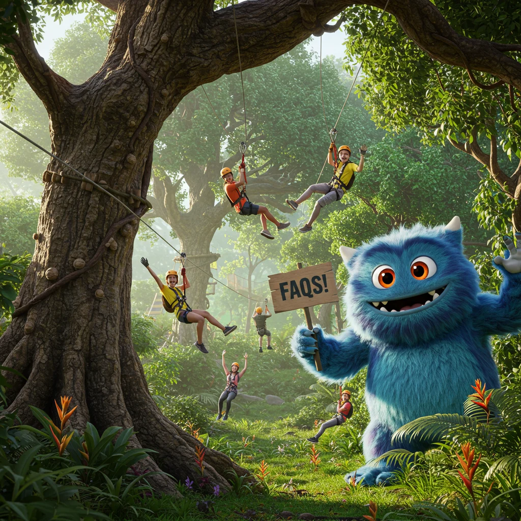Frequently Asked Questions About the Monster Zipline