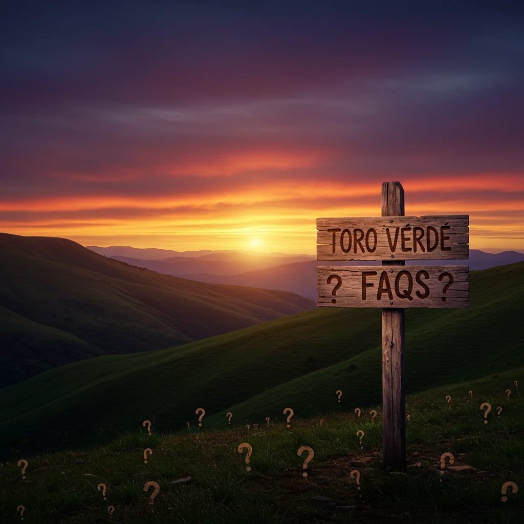 Frequently Asked Questions About Toro Verde