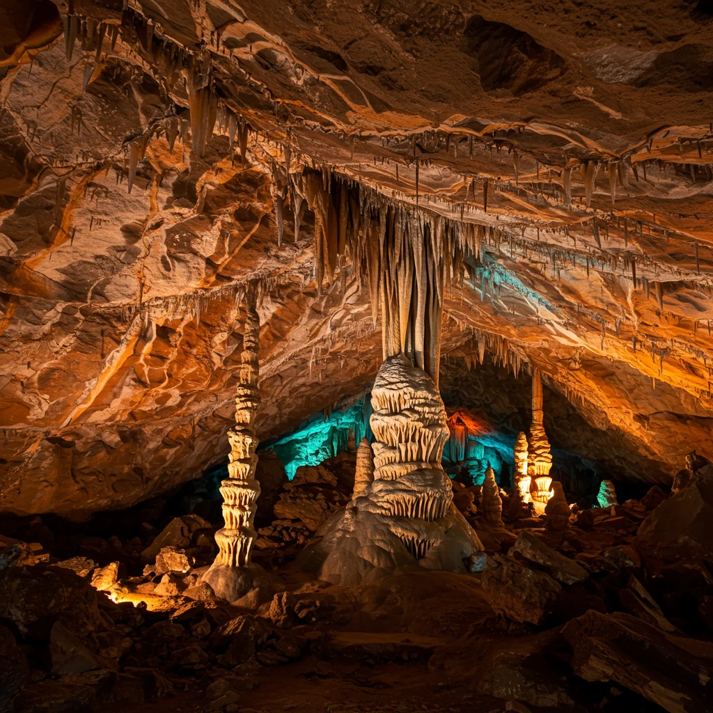 Geological Formation of Indian Cave