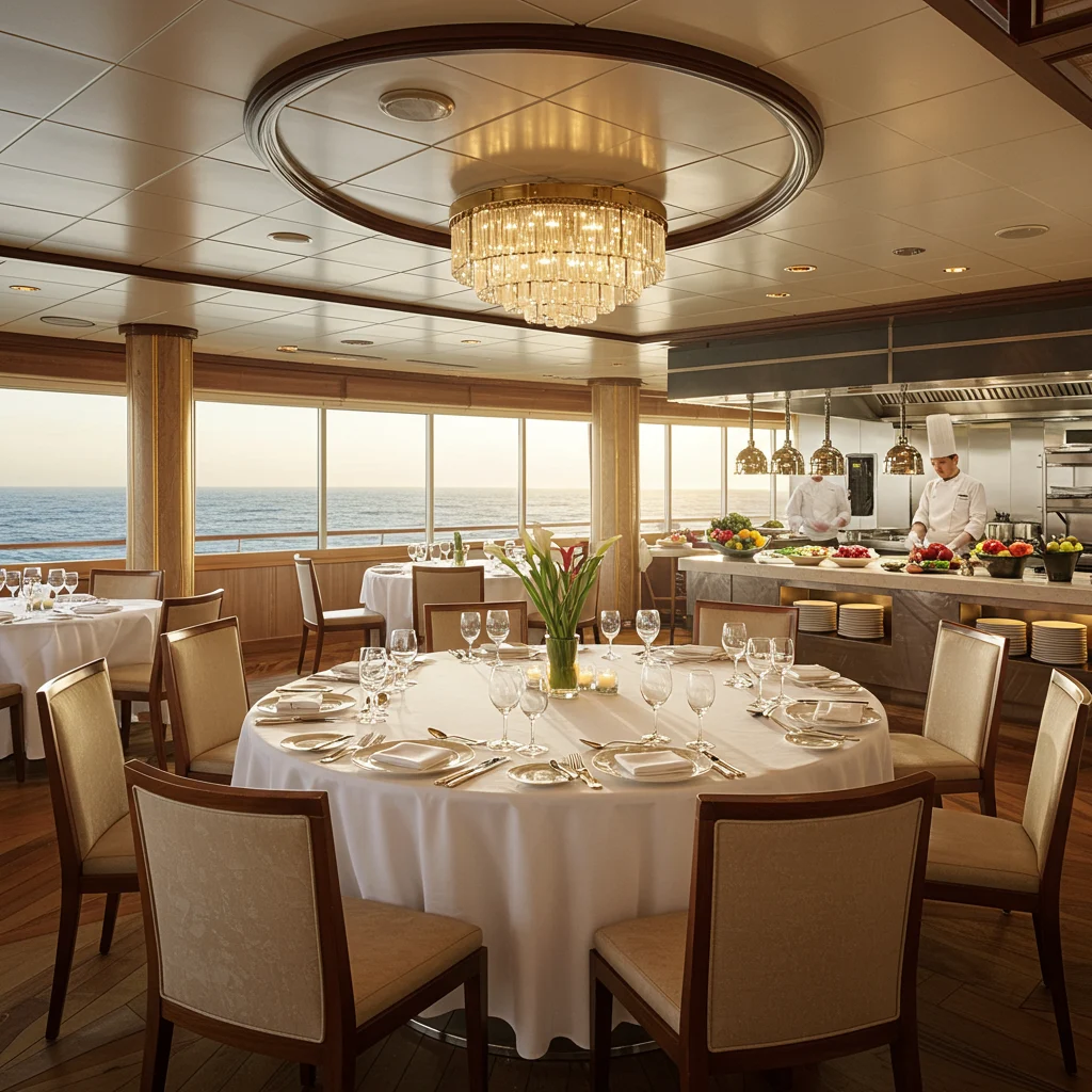 Gourmet Dining and Culinary Experiences at Sea