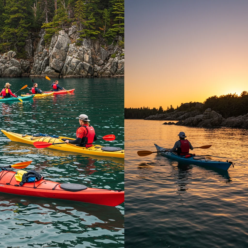 Guided Kayak Tours vs. Self-Guided Adventures