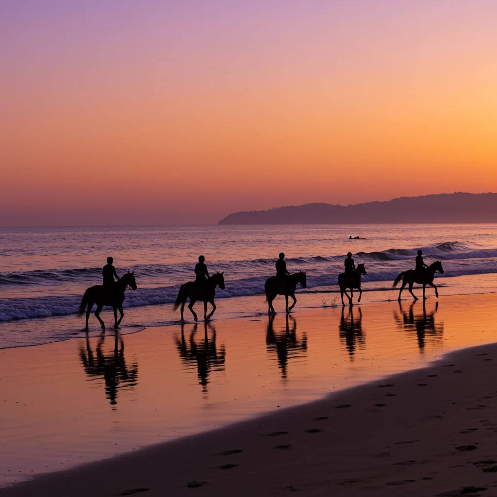 History of Horseback Riding on Beaches