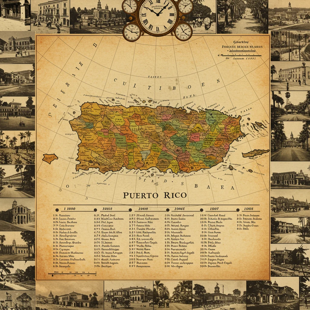 History of Time Zones in Puerto Rico