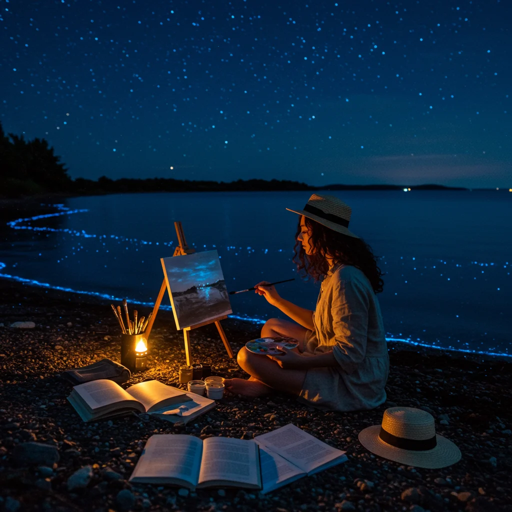 How Bioluminescent Bays Inspire Art and Literature
