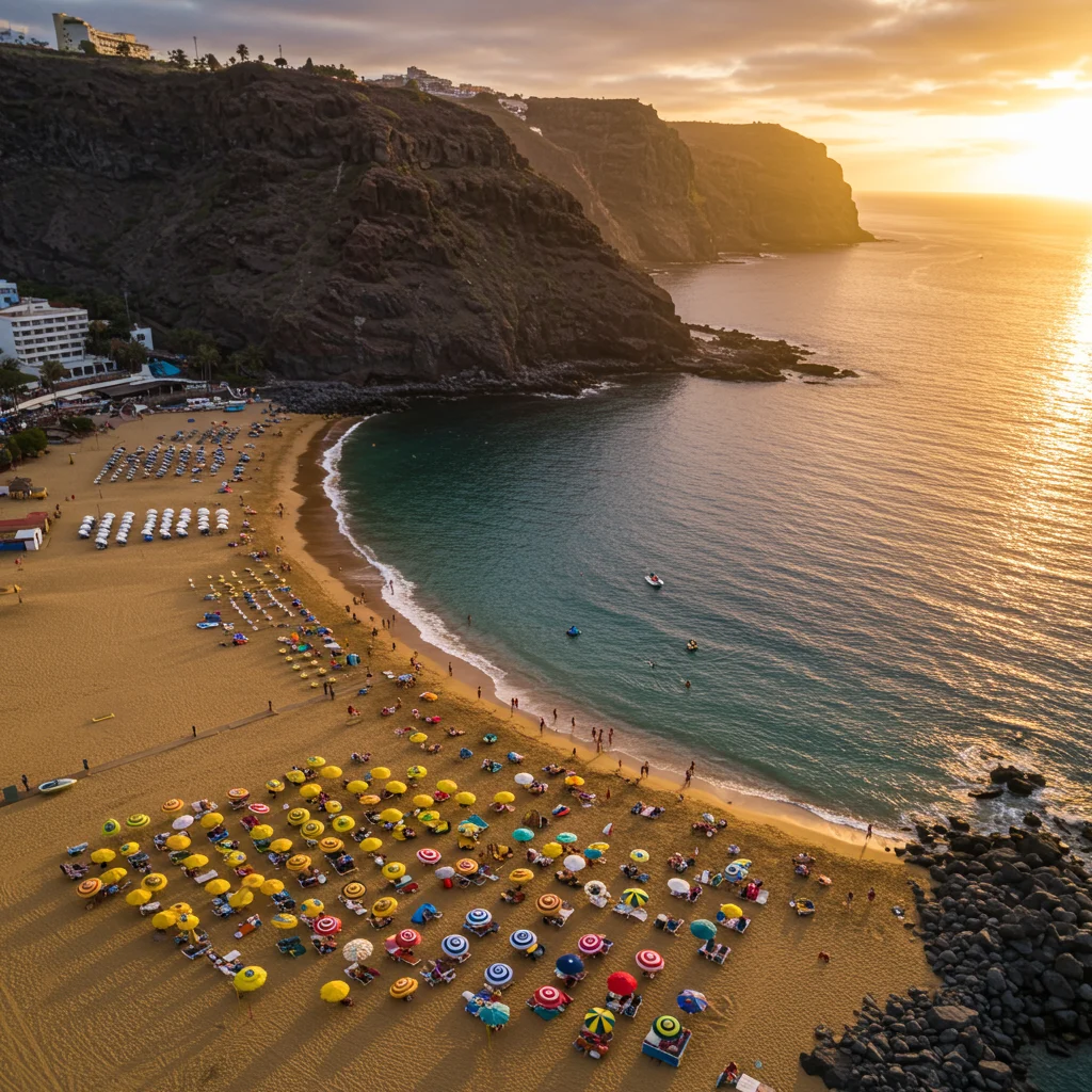 How Can Travelers Reach Puerto Rico de Gran Canaria?