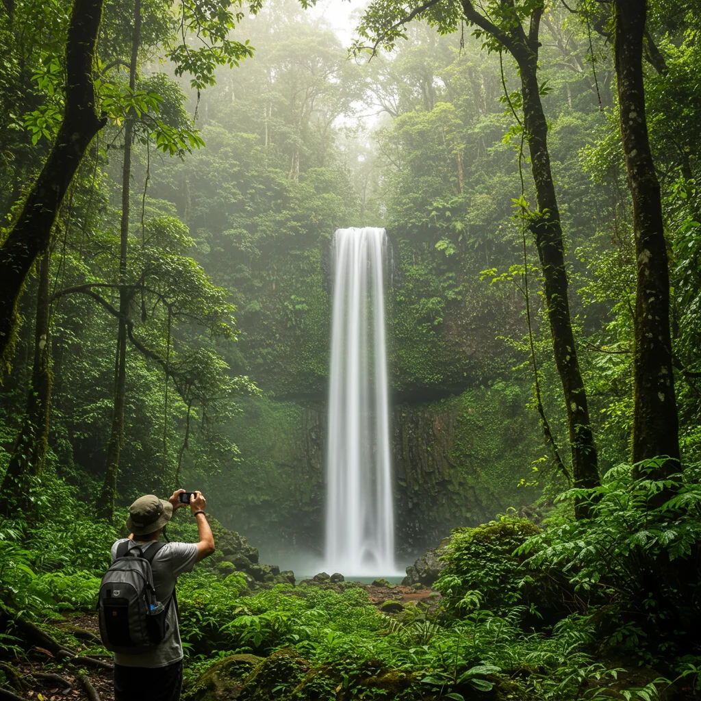 How Can You Capture Stunning Photos of Your Rainforest and Waterfall Adventure?