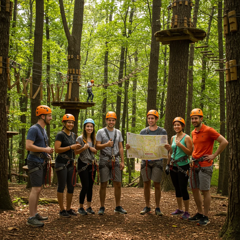 How Can You Plan a Group Zipline Adventure?