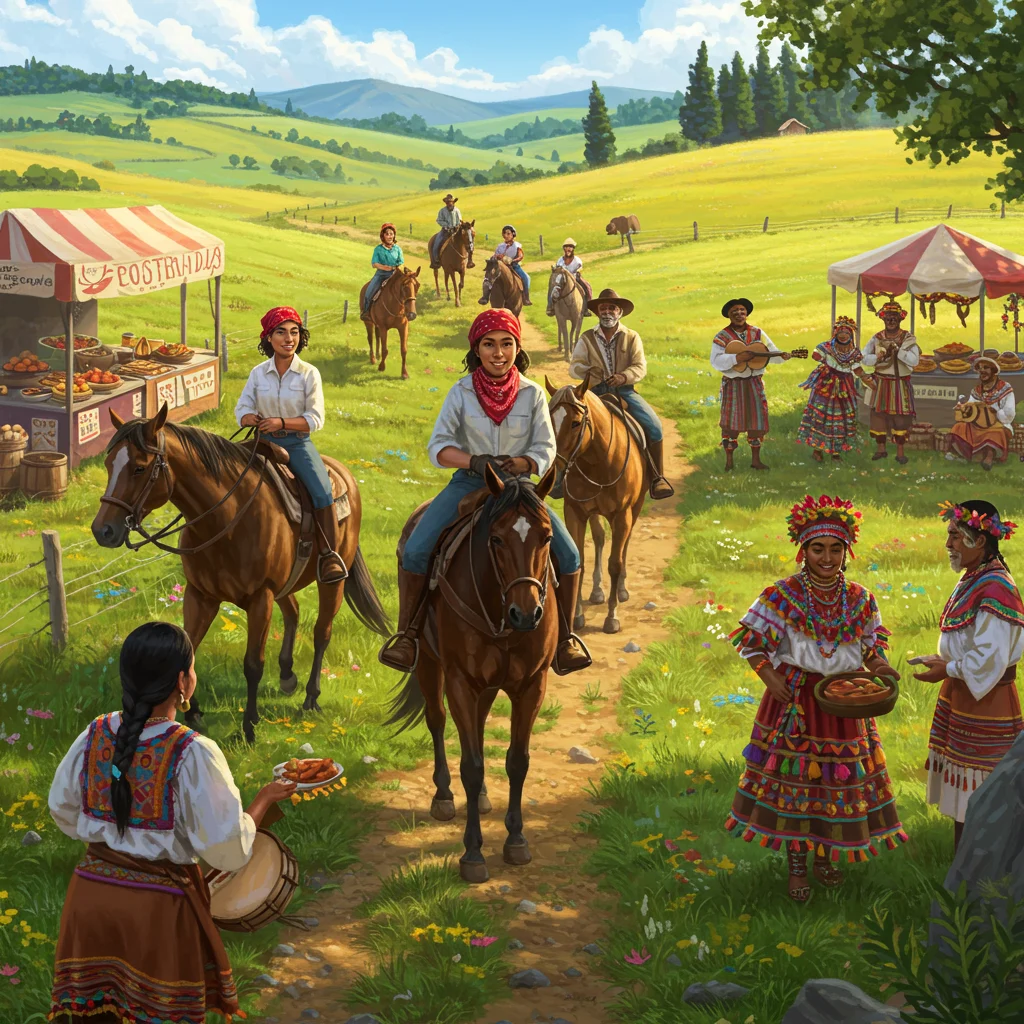How Do Cultural Experiences Enrich Horseback Riding Tours?