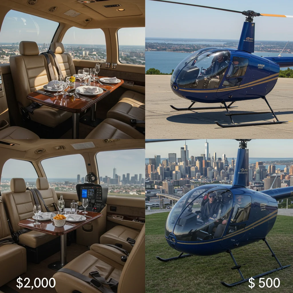 How Do Helicopter Tour Packages Compare in Price and Inclusions?