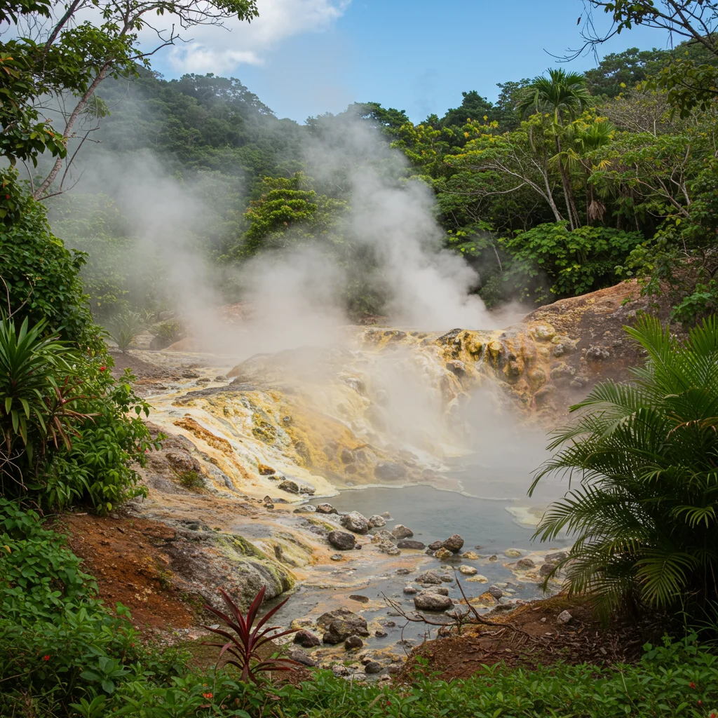 How Do Hot Springs Form in Puerto Rico?