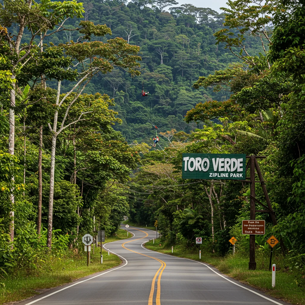 How Do You Get to Toro Verde Zipline Park?