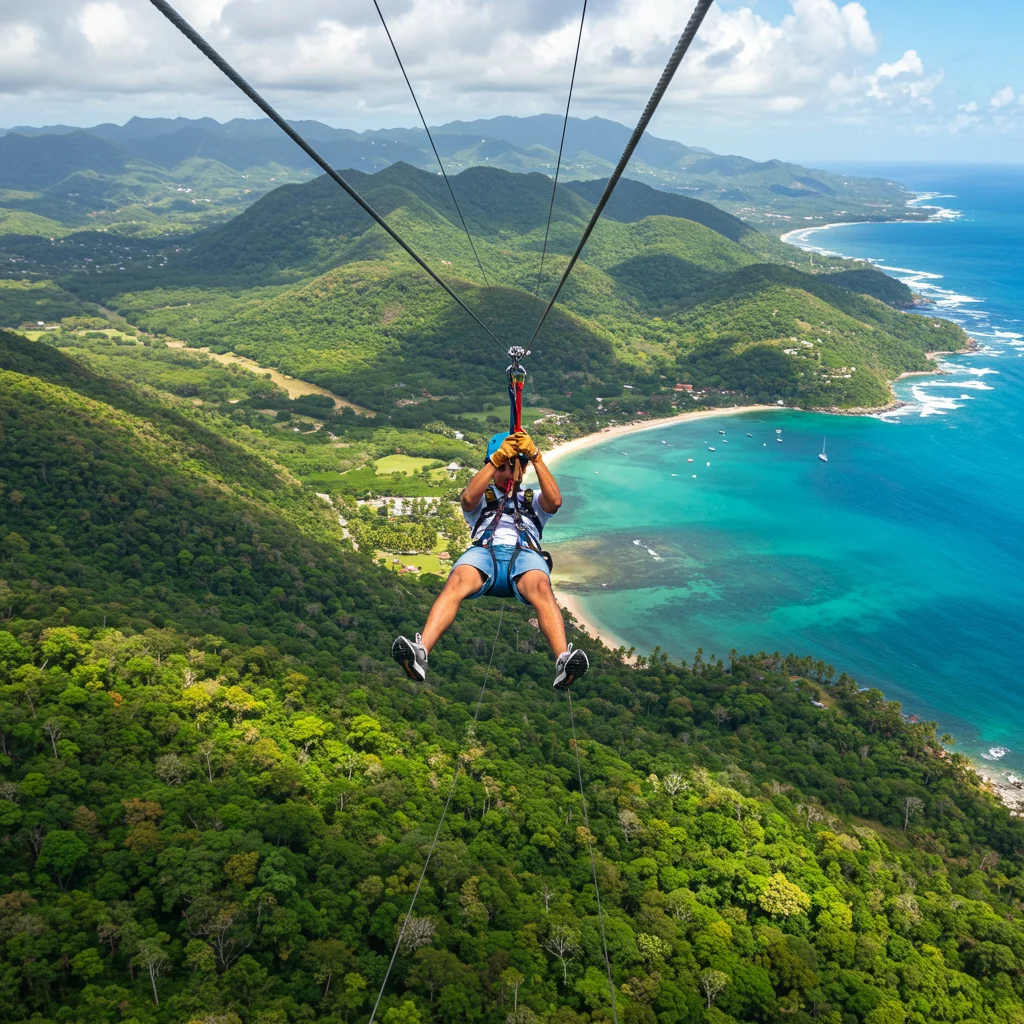 How Long and High Is the Longest Zipline in Puerto Rico?