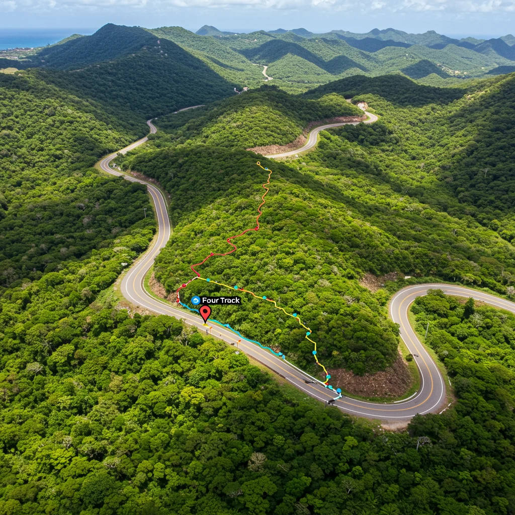 How to Get to Four Track Puerto Rico