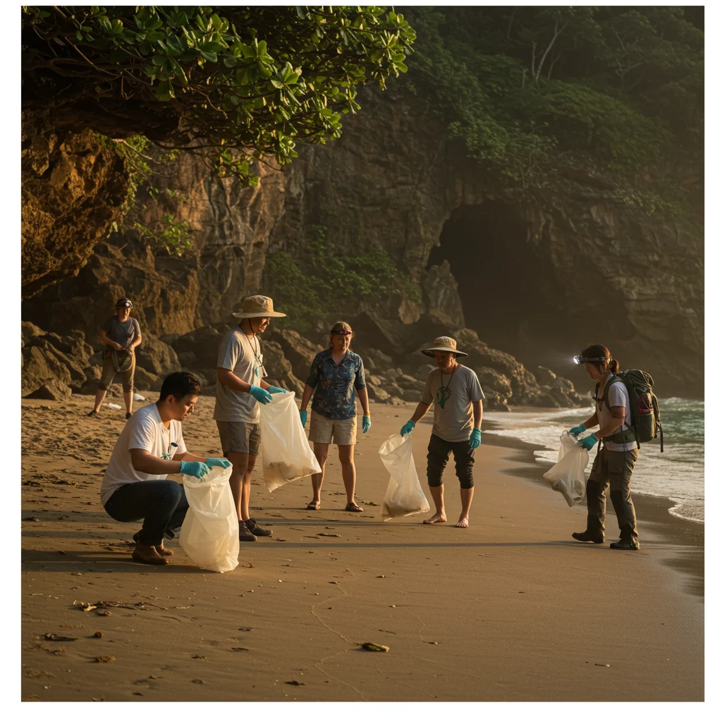How to Leave No Trace on Beaches and in Caves