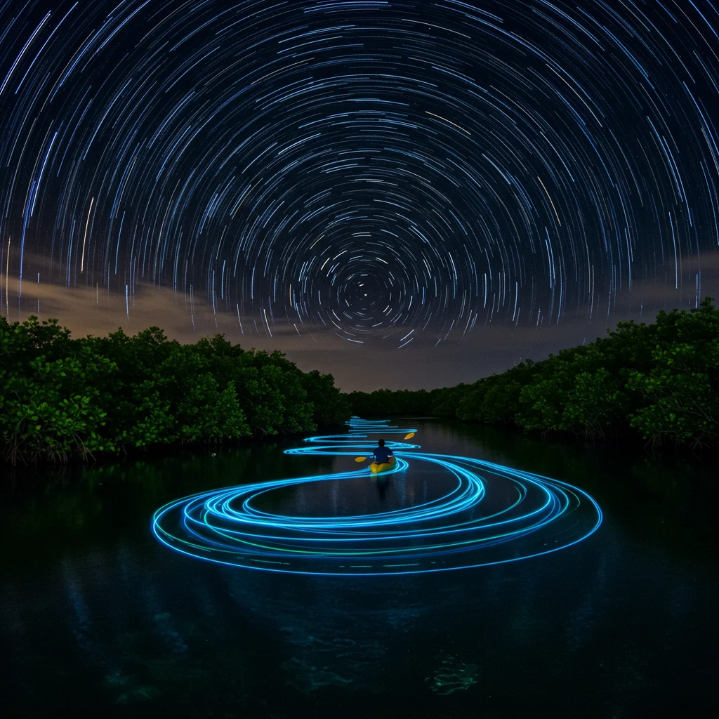 Introduction to Bioluminescent Night Kayaking in Puerto Rico