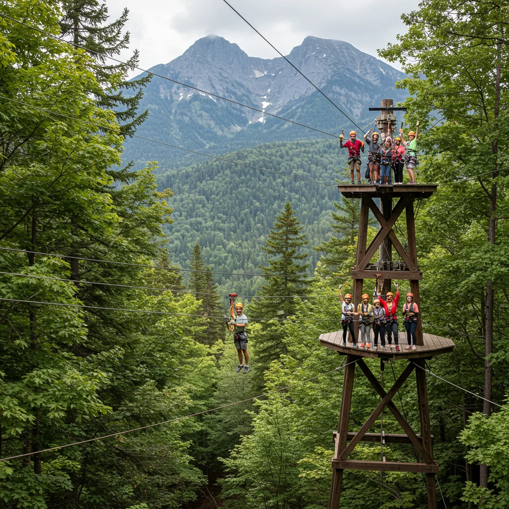 Introduction to the Monster Zipline Adventure