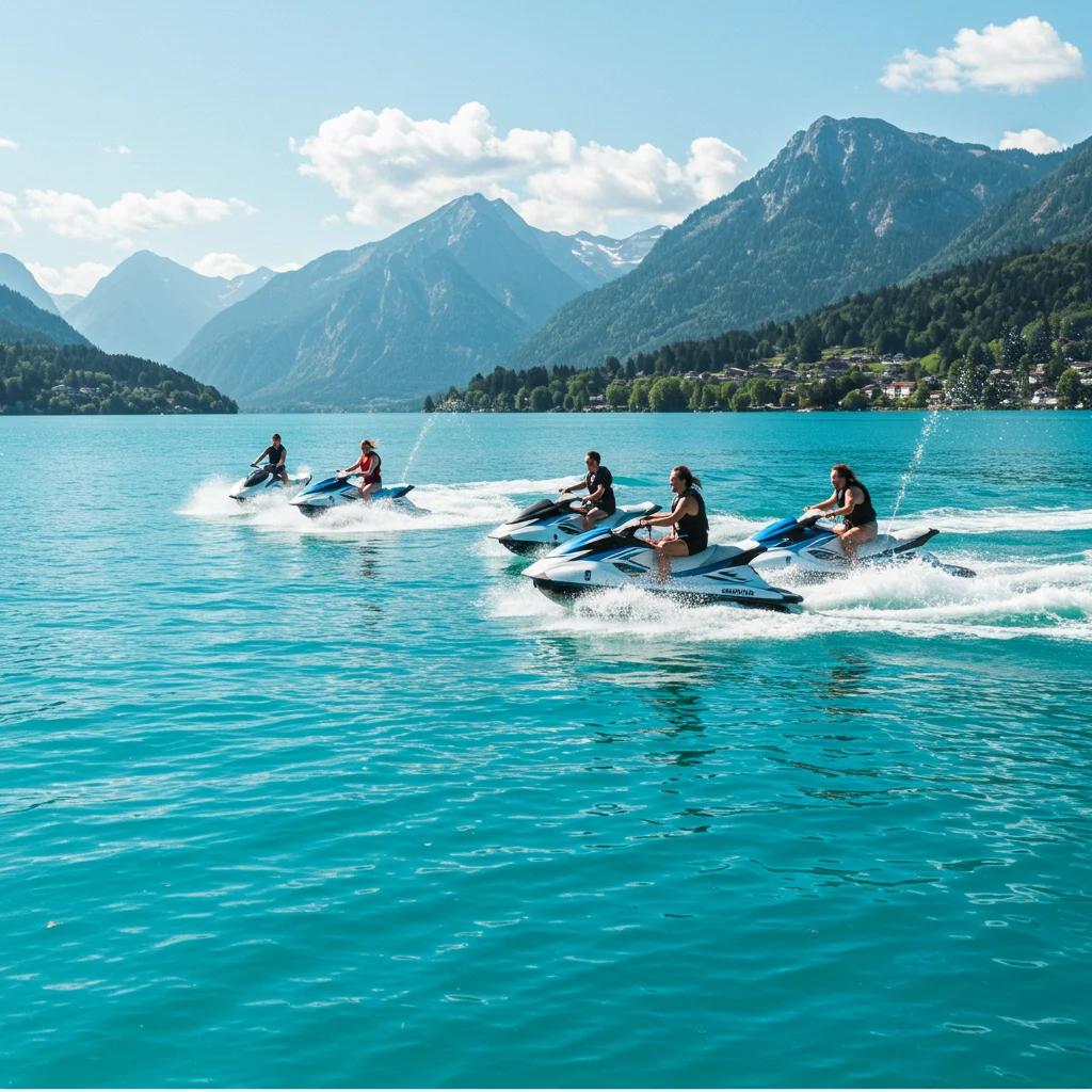 Jet Skiing as a Group or Team Activity