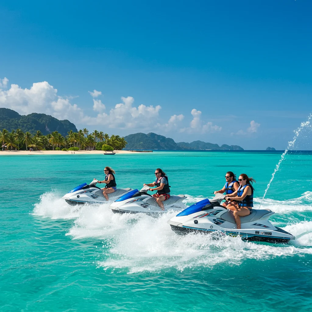 Jet Skiing with Friends: Group Activities and Challenges