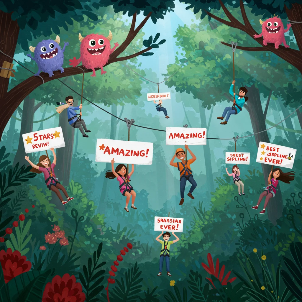 Monster Zipline Reviews and Testimonials