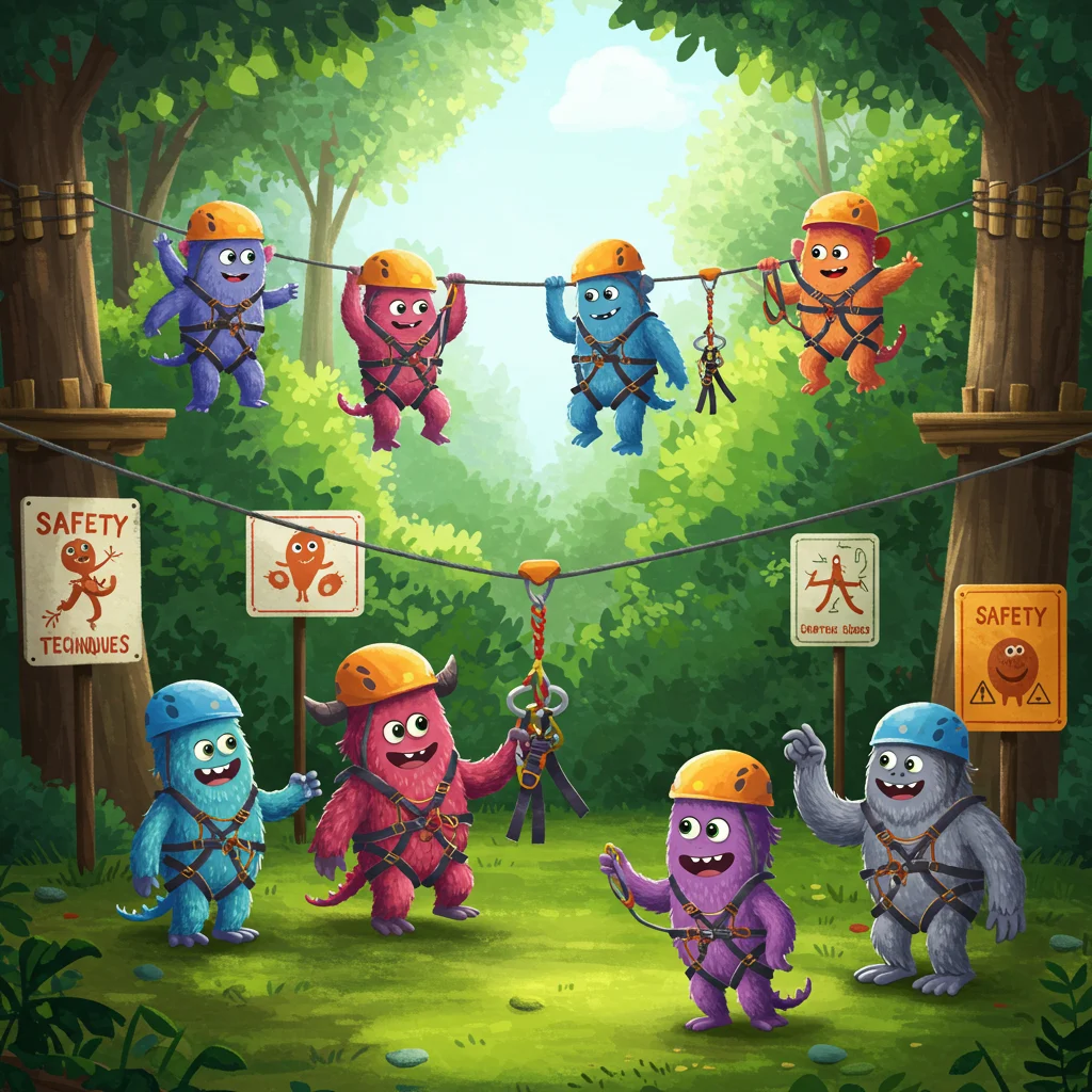 Monster Zipline Safety Measures