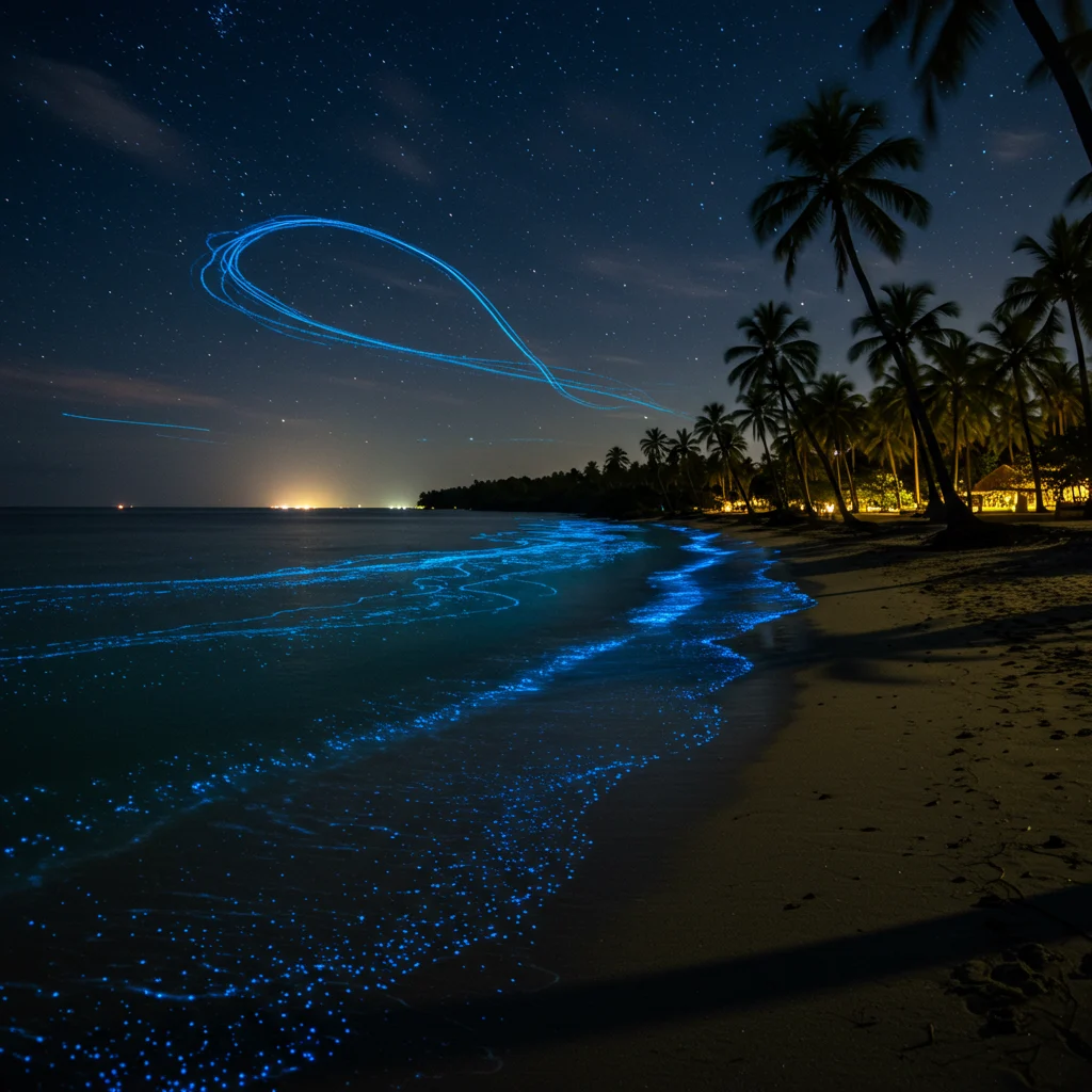 Must-See Attraction #2: Bioluminescent Bays