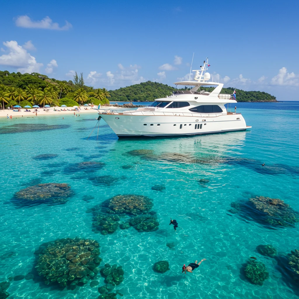Must-See Spots Accessible by Yacht from San Juan