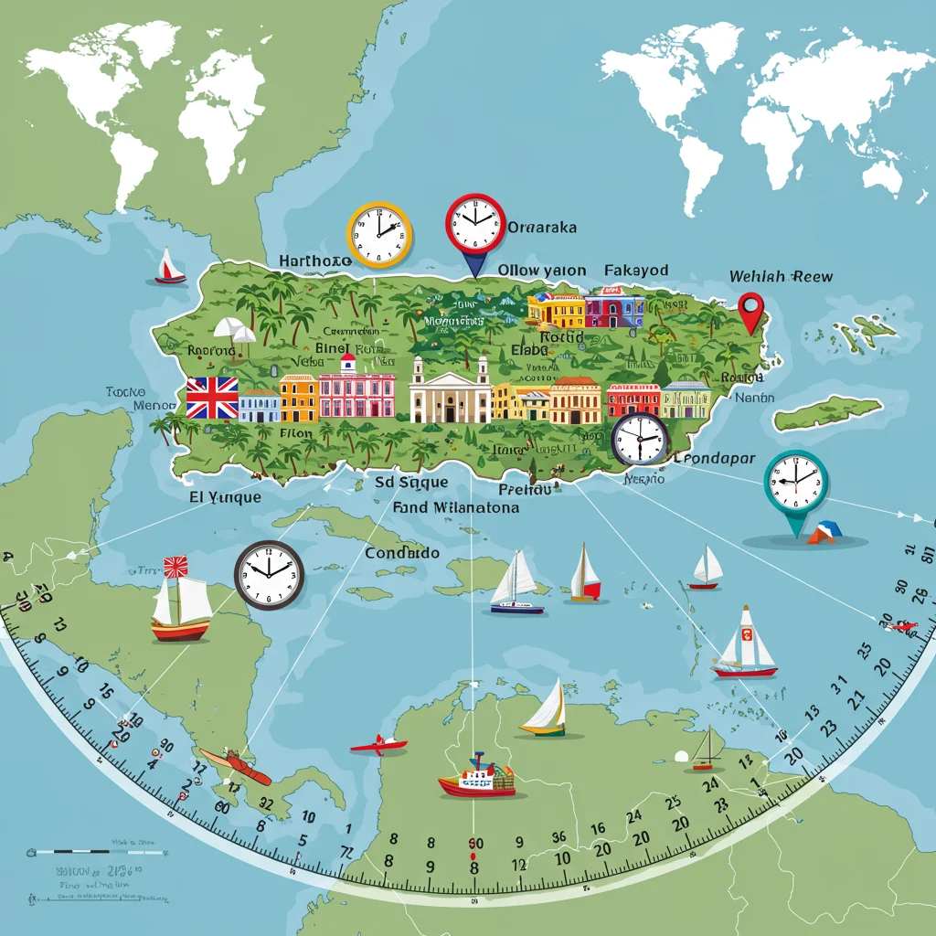 Puerto Rico Time Zone and International Travel
