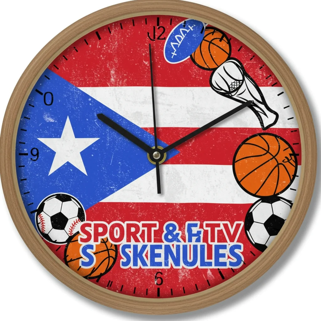 Puerto Rico Time Zone for Sports and TV Schedules