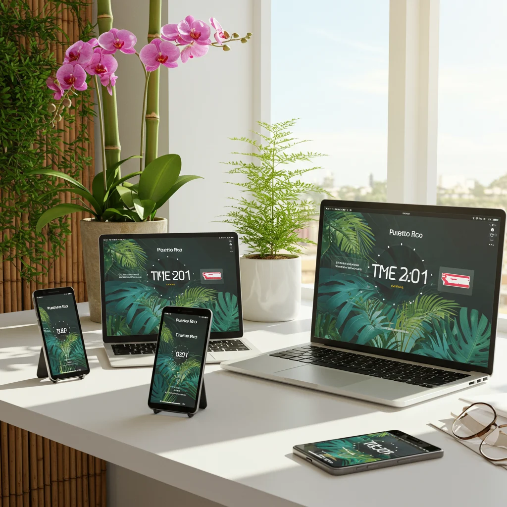 Puerto Rico Time Zone in Technology and Devices