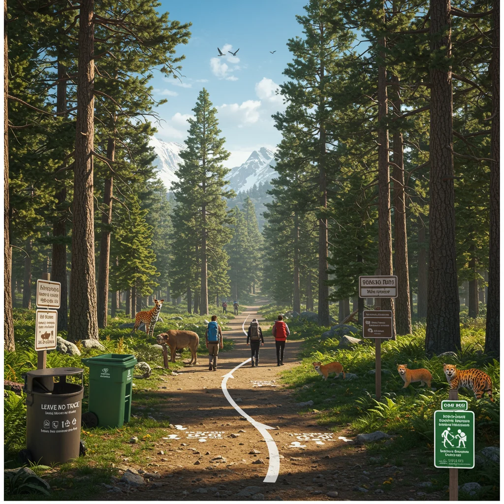 Responsible Exploration: Leave No Trace Principles