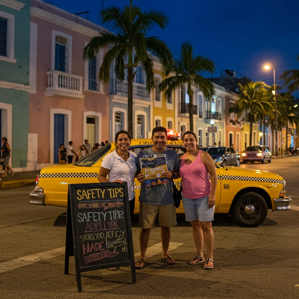 Safety Tips for Using Taxis in Puerto Rico