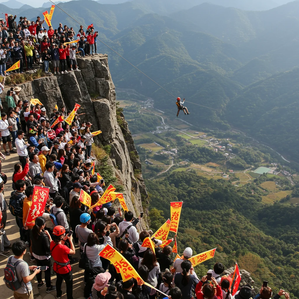 The Grand Opening: Launching the World's Longest Zipline