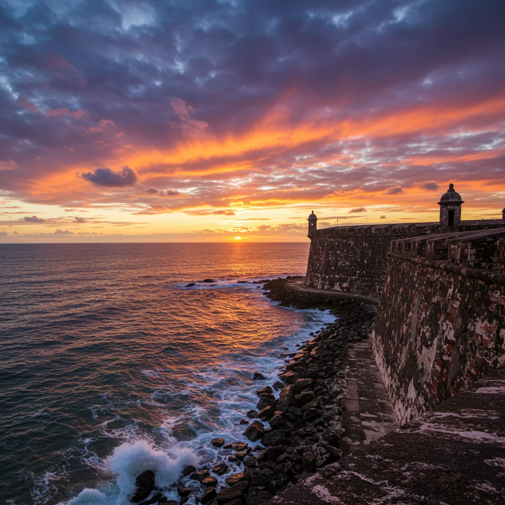 The Iconic San Felipe del Morro Fortress Grounds