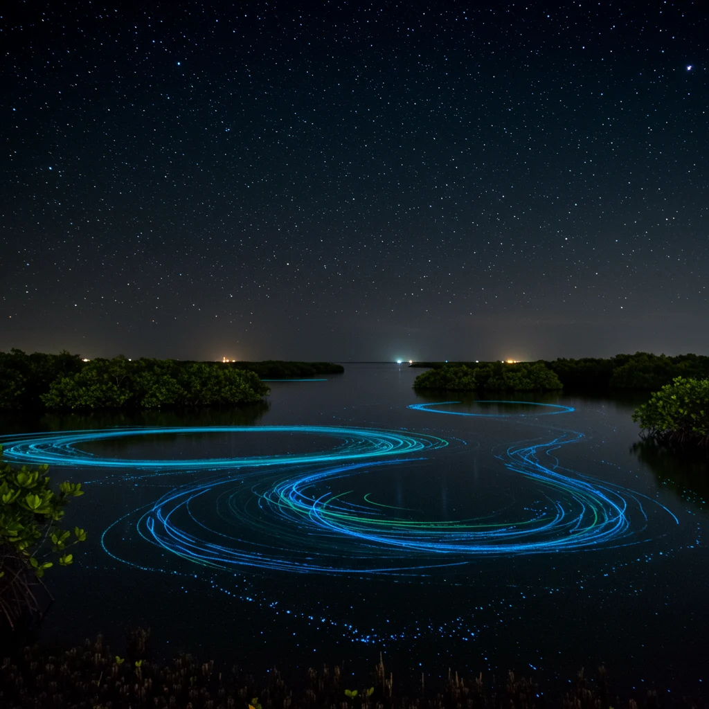 The Three Bioluminescent Bays of Puerto Rico