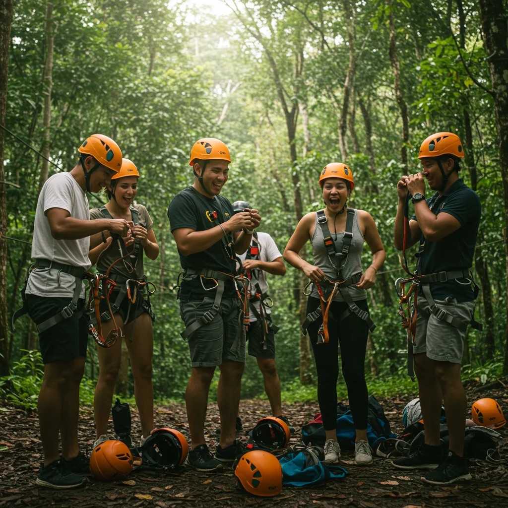The Zipline Experience Step-by-Step