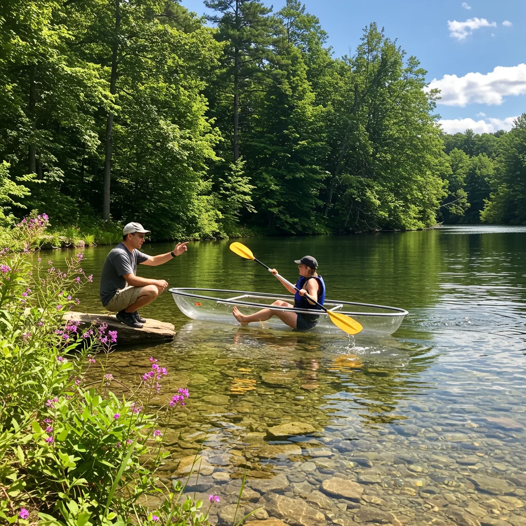 Tips for First-Time Clear Kayakers