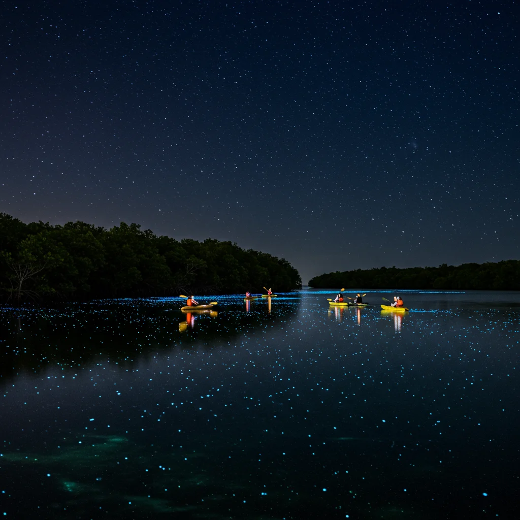 Top Bioluminescent Bays in Puerto Rico
