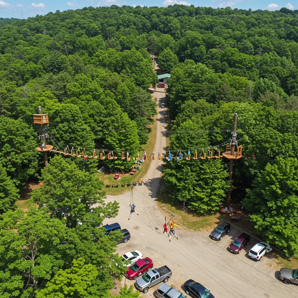 Top Features of Our Drive-in Zipline Courses